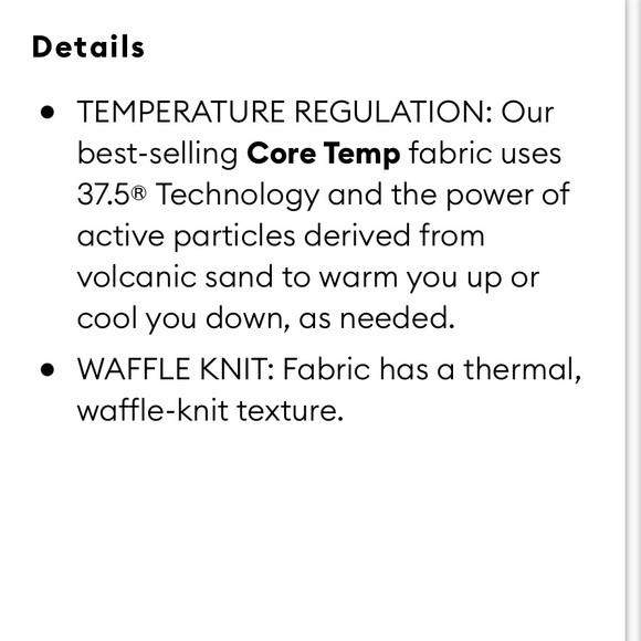 NWT Banana Republic Core Temp Waffle Henley - Picture 6 of 8